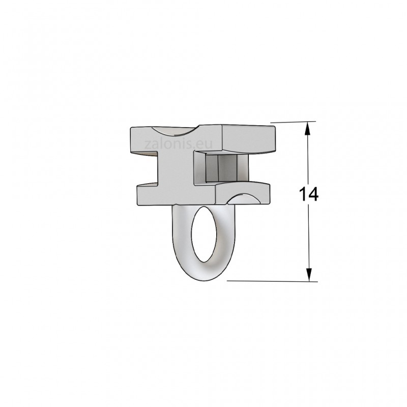 CURTAIN RAIL ROLLER 